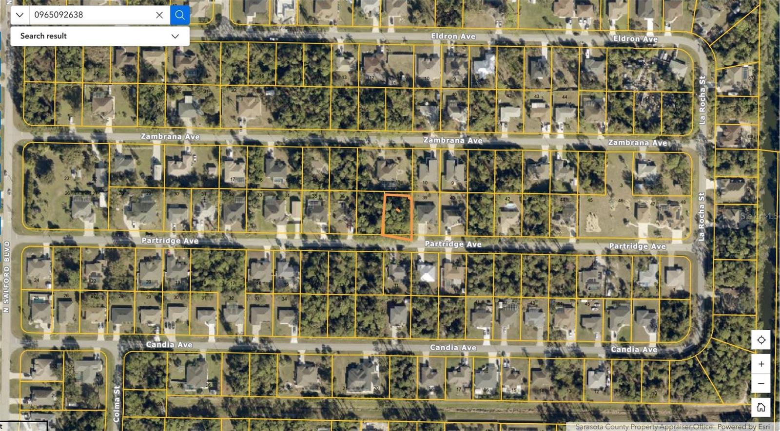 LOT 38 PARTRIDGE AVENUE, NORTH PORT, FL, 34286 1 LOT 38 PARTRIDGE AVENUE