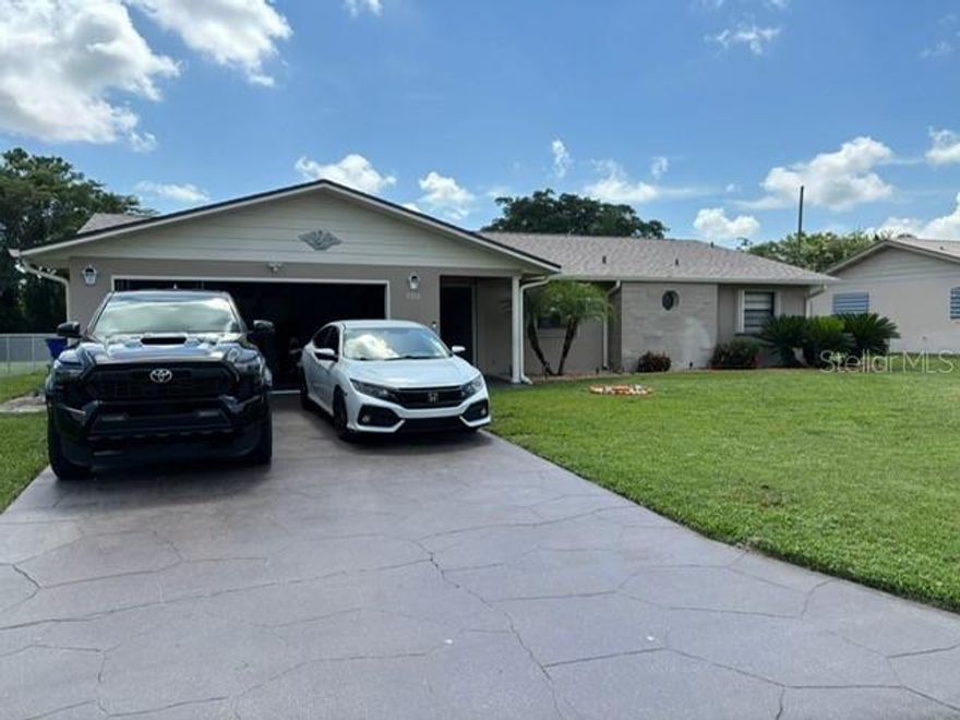 This well kept 3/2 home has a wooded backyard with fruit trees and room for a pool. Storm ready with a Generator.