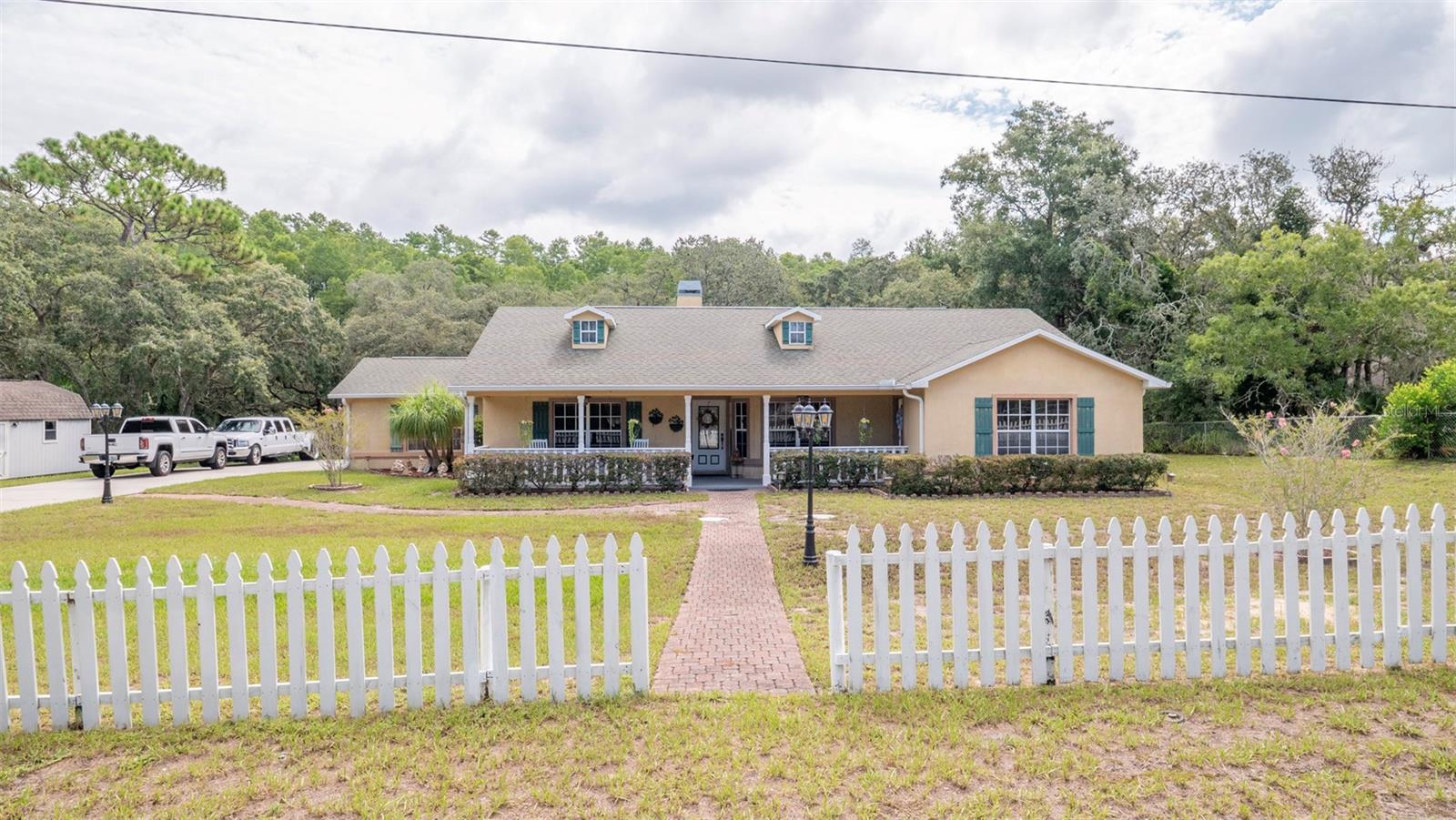 Welcome to your dream home in the charming town of Hudson, FL! This stunning single-family home boasts 4 bedrooms and 2 bathrooms, perfect for a growing family or those who love to entertain. With 1,997 square feet of living space, there is plenty of room for everyone to spread out and relax.
The real hardwood floors in the kitchen add a touch of elegance and warmth to the space. And for those who love to cook, the kitchen is a chef's dream with ample counter space and modern appliances. The home also features a whole-house water softener system, providing clean, softened water throughout for added comfort and appliance longevity.
The detached 2-car garage provides plenty of storage space for all your outdoor equipment. And for those hot summer days, take a dip in the refreshing pool—perfect for cooling off and enjoying the Florida sunshine.
Don’t miss out on the opportunity to make this beautiful property your forever home. Schedule a showing today!