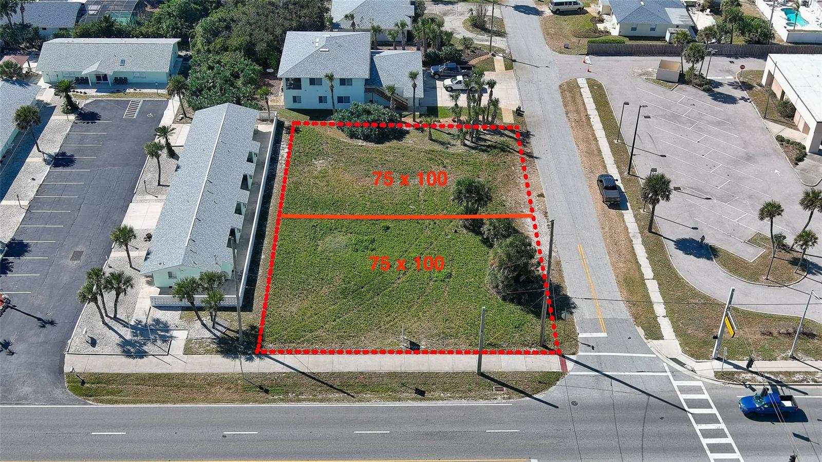 Only Two Available –
Ocean View • Short-Term Rental Zone • Ready to Build
One of only two premium lots recently rezoned for single-family + short-term rentals! Sitting just off Atlantic Ave & 7th, this 75 x 100 lot offers not only ocean views, but also serious income potential in one of New Smyrna Beach’s hottest zones.
Steps to the sand
No HOA
Cleared & ready to build
Airbnb goldmine opportunity
Build your beach house + cash-flow rental dream today. This won’t last.