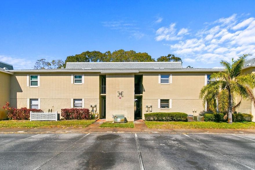 Step into this beautifully maintained, move-in ready 2 bedroom, 2 bath second-story condominium in the heart of North Titusville. The open floor plan is complemented by a newer HVAC, a 2018 roof, double-pane windows, fresh interior paint, and the convenience of an indoor laundry area complete with washer and dryer. The HOA provides exceptional value, covering cable, water, sewer, trash, internet, pest control, exterior maintenance, and roof reserves—offering peace of mind and low-maintenance living. Conveniently located near everyday essentials, this condo is just minutes from gas stations, dining, shopping, beauty services, schools, and less than a mile from Interstate 95 for easy commuting.