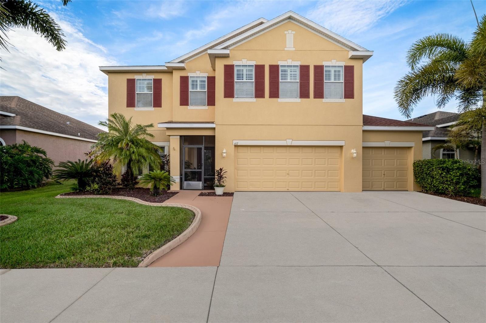 MOTIVATED SELLER!
Welcome home! Your beautiful 5 bedroom, 4 full bathroom, 3503 sqft home with a quiet and private office and an expansive upstairs bonus room, awaits. Whether you decide to relax in your fully fenced backyard on the picturesque lake, entertain in your spacious kitchen which boasts plenty of cabinet space, granite counter tops, and stainless-steel appliances, or retreat inside to one of the many, both upstairs and downstairs, spacious and private rooms, you won't be disappointed.
Beautiful laminate wood-style flooring as well as tasteful ceramic tile fill the common areas downstairs. Several closets and storage areas, many of which are walk-in, fill your new home.
This home has been well maintained and cared for, meaning less work and worry for you. The exterior repainted in 2021, water heater replaced in 2020, new garbage disposal and kitchen faucet in 2022, new AC units in 2021, and a brand-new roof in February 2023.
Schedule to fall in love TODAY!
Bahia Lakes is located within close proximity to several highly-rated charter and private schools, as well as many local coastal amenities and attractions including E.G.Simmons Park, and Little Harbor Resort.