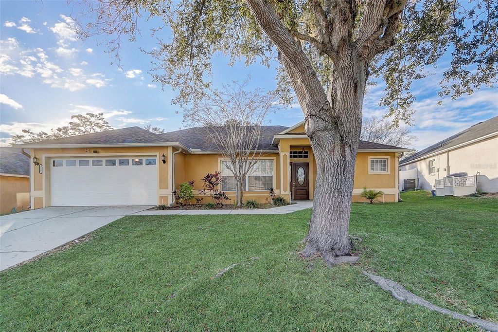 Photo of 129 Compass Rose Dr Brook, Groveland, FL 34736 (MLS # O6410917)