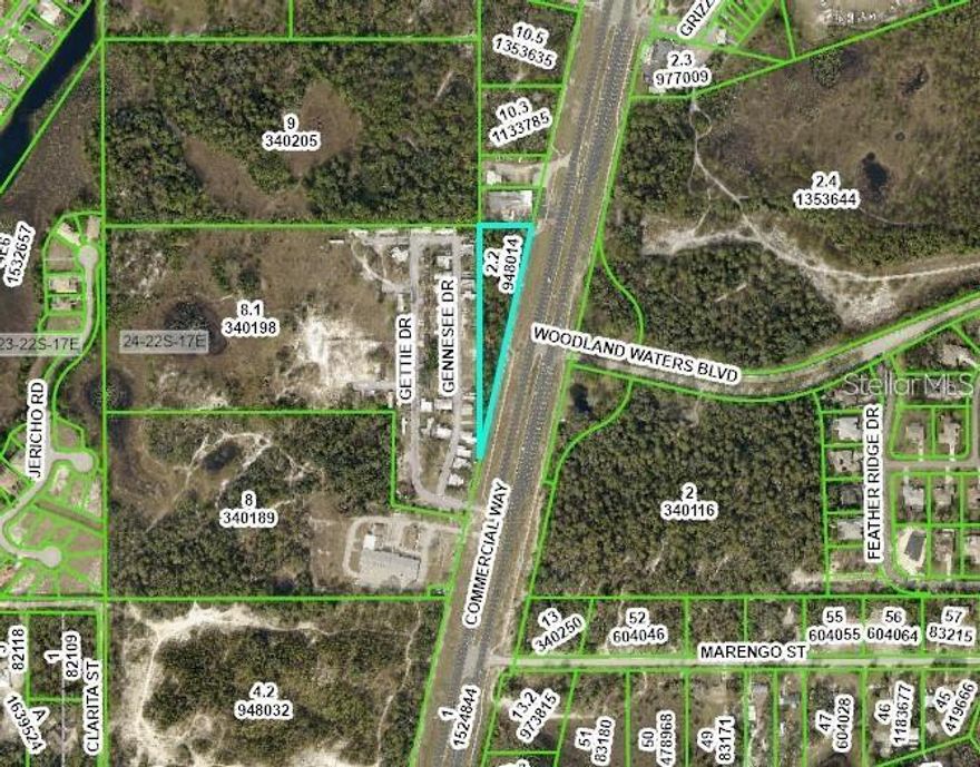 Commercial Potential 1.79 Acres MOL located between The Heather and Glen Lakes across the highway from Woodland Waters. Currently zoned AG. Prime location to service three (3) communities.