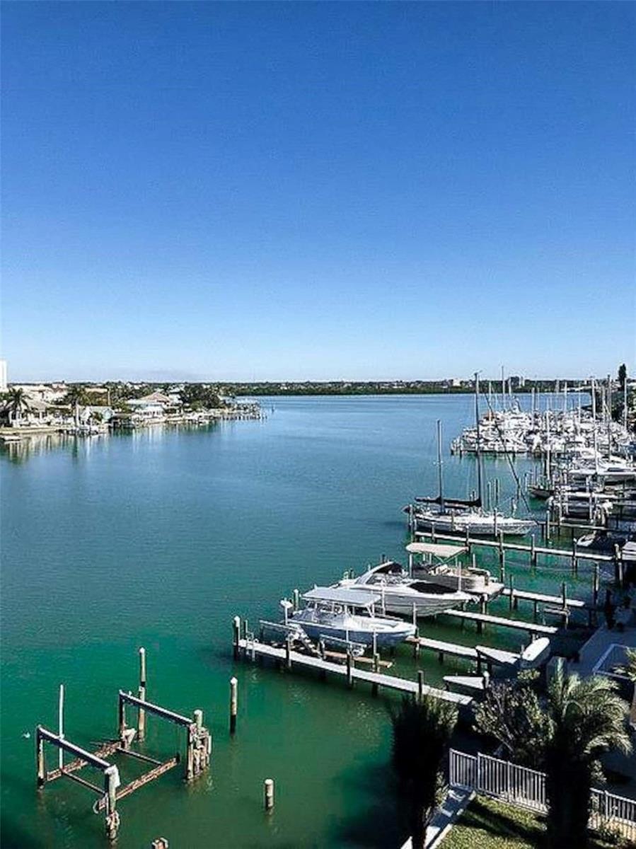 Sandpipers Cove offers one of Clearwater Beach's rare most sought-after 3 DAY rental condo INVESTMENTS. These units aren't often for sale so don't hesitate on this wonderful opportunity. Whether you're considering a second home, primary residence, vacation getaway, or rental with its unique Clearwater 3-DAY MINIMUM option for great income potential, this property offers it all. It's a beautiful, clean, well-maintained luxury waterfront condo in a high-quality/well-maintained 14-UNIT BUILDING, that is fully furnished and defines turnkey. You'll enjoy spectacular WATER VIEWS throughout this spacious, high/recessed ceiling, open floor plan. The large great room & primary bedroom sliders open to an oversized balcony, offering a fantastic outdoor living/entertaining space to enjoy your mornings/sunsets, watch dolphins, boats, you name it! The kitchen is fully equipped with GE Cafe Series stainless steel appliances and great counter/peninsula space, overlooks your casual dining/great room living & entertaining area. The large primary suite features a sitting area, walk-in & owner closets, a dual sink ensuite bathroom, a spacious glass-enclosed walk-in shower with a built-in bench, and a water closet. Bedroom 2 features a large walk-in closet as well. This condo also includes a PRIVATE CABANA for your beach/water toy storage. As you're near the WATERSIDE HEATED POOL & SPA, furnished pool deck, & gas BBQ grill. OTHER NOTABLE FEATURES: High impact/energy efficient glass, high-efficiency HVAC system, energy efficient water heater, backup generator, custom soft close cabinetry with under cabinet lighting, Moen/Kohler fixtures, and more. It's also pet friendly. The area's active lifestyle offers countless activities to enjoy. Whether bicycling, kayaking, paddle boarding, jet skiing, boating the islands, or deep-sea fishing, this excellent location makes it all possible. You can walk to its WORLD-FAMOUS BEACH, wonderful restaurants, shopping, entertainment, charter boats, local activities, and more. The opportunities to explore this coastal paradise and the other highly rated, award-winning local sugar sand Gulf Coast Beaches and beach towns are endless. While enjoying the Barrier Island life, you're only 40-45 minutes from Downtown Tampa & St. Petersburg and all these vibrant cities offer. The two international airports are just 25-30 minutes away. Call today! Don't miss this opportunity.