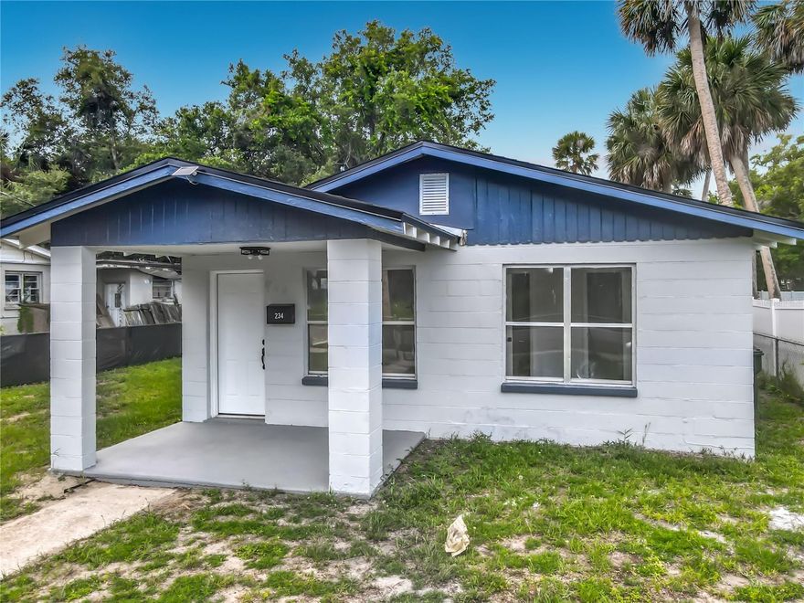 Located in the heart of Daytona Beach, this completely renovated 4 bedroom, 2 bath home is move-in ready and packed with upgrades! 

From the moment you arrive, you’ll appreciate the fresh exterior paint, brand-new roof with a 5-year warranty, and the modern updates throughout. Inside, enjoy new flooring, fresh interior paint, and a beautifully refreshed feel from top to bottom. 

The spacious kitchen features all-new stainless steel appliances, perfect for everyday living and entertaining alike. Additional upgrades include a new hot water tank for added peace of mind. Step outside to a huge fully fenced backyard which is ideal for gatherings, pets, or simply relaxing in your own private space. 

Conveniently located close to shopping, restaurants, and entertainment, with just a short drive over the bridge to the world-famous Daytona Beach. This beautifully updated home offers the perfect blend of comfort, style, and location!