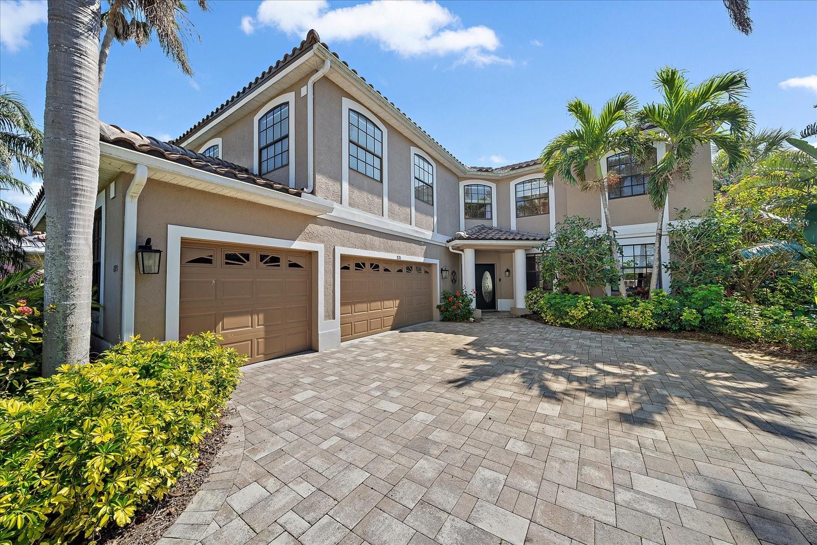 ***carpet was professionally cleaned 3/26/25*** Discover this beautiful, expansive 5-bedroom, 4-bathroom home offering 3,938 sq. ft. of living space on a 10,548 sq. ft. lot. Designed for both comfort and elegance, this residence features an open-concept floor plan with crown molding throughout, custom solid wood-designed cabinets, induction oven, a glass tile backsplash, stainless steel appliances, and granite countertops. The spacious kitchen also includes a large island and a matching breakfast table—both with granite countertops—providing generous in-kitchen seating. A wine bar adds a touch of sophistication, while the separate formal dining room is perfect for larger dinner parties. The kitchen is also equipped with a reverse osmosis and filtration system for pristine water quality. The home’s outdoor living space is equally impressive, featuring a newly re-screened-in porch overlooking the almost 5 acre Eagle Lake, nature preserve and a heated saltwater pool and spa with a dedicated outdoor bathroom and shower. Enjoy breathtaking views of the lake and preserve from the bench swing, where you can observe bald eagle nests and Florida’s natural wildlife. The lush landscaping is maintained with a sprinkler system fed directly from the lake. Upstairs, you'll find four bedrooms, including the spacious master suite with wood flooring and an extra sitting area that can be used for fitness, work, or relaxation. A giant bonus room provides endless possibilities—it can be used as an additional bedroom, office, gym, game room, or media room. The second floor also features a convenient laundry room. A guest suite is located downstairs on the first floor for added privacy, making it ideal for visitors or multi-generational living. All indoor bathrooms have been updated with travertine flooring and wall tiles, glass shower enclosures, and chrome faucets and shower heads. The oversized 3-car garage boasts epoxy flooring and a utility sink. Recent updates include a new water heater 2025 with a 25 year whole home water conditioner, new tile roof 2024, new zoned HVAC units, and a new pool heater. The generous screened-in lanai, featuring travertine flooring, provides a serene retreat to enjoy Florida’s natural beauty. Located within the sought-after Woodlands at Rivendell, this home offers direct access to Pine View School—ranked among the top five schools in Florida. Outdoor enthusiasts will love the easy access to the Legacy Trail via Bay Street and Bay Street Park, as well as being close to Oscar Scherer State Park. Shopping and dining options, including two nearby Publix grocery stores, are just minutes away. Nokomis Beach is a quick 10-minute drive, and Siesta Key Beach is only 15 minutes away. With I-75 accessible in under 10 minutes, commuting is effortless. This rarely available homesite offers serenity, privacy, and an unmatched lifestyle in a prime location. Don't miss this rare opportunity to own a stunning lakefront retreat in Woodlands at Rivendell!