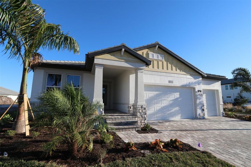 ***MODEL FURNITURE IS NOT INCLUDED IN THE SALES PRICE - FURNITURE SOLD SEPARATELY*** ****SPECIAL FINANCING AVAILABLE FOR A LIMITED TIME ONLY FROM PREFERRED LENDER. RESTRICTIONS APPLY, FOR QUALIFIED BUYERS, SUBJECT TO APPLICABLE TERMS AND CONDITIONS. SUBJECT TO CHANGE WITHOUT NOTICE**** 
Welcome to the Calusa. Boasting over 2,100 square-feet, this stunning four bedroom, three-bathroom home, is now available for sale.
 
Located in a prime area, this property offers a spacious and modern living experience. Step inside this single-story home and prepare to be impressed by the high-quality craftsmanship and attention to detail. There is plenty of room for you and your loved ones to spread out and enjoy.
 
The kitchen in this home features ample counter space and a sleek design that will make meal preparation a breeze. Whether you're hosting a dinner party or simply enjoying a cozy breakfast, this kitchen will be a hub of culinary delight.
 
The bedrooms in this home provide a tranquil retreat for relaxation and rest. Spacious and well-designed, they allow plenty of room for furniture and personalization. You'll have no trouble making these bedrooms your own and turning them into cozy havens for a good night's sleep.

Each of the four bathrooms in this house showcases luxury and comfort. The well-appointed fixtures and stylish finishes add a touch of elegance to the space. With multiple bathrooms, getting ready in the mornings will be a seamless and stress-free experience.
  
In addition, this property has a three-car garage, providing ample space for parking and storage. You'll have peace of mind knowing your vehicles are protected and secure.
 
This property combines quality, comfort, and convenience in one remarkable package.