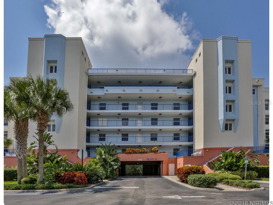 Beautiful 2 bedroom furnished condo home with a view of the estuary from the patio.  Well maintained.  Great rental or 2nd home across the street from the Atlantic Ocean.  Walk in closets, very large master bath.  Amenities in Ocean Walk include, clubhouse, pools, tennis courts and nature walk.. ;LocationDescription: Condo ;Water: City