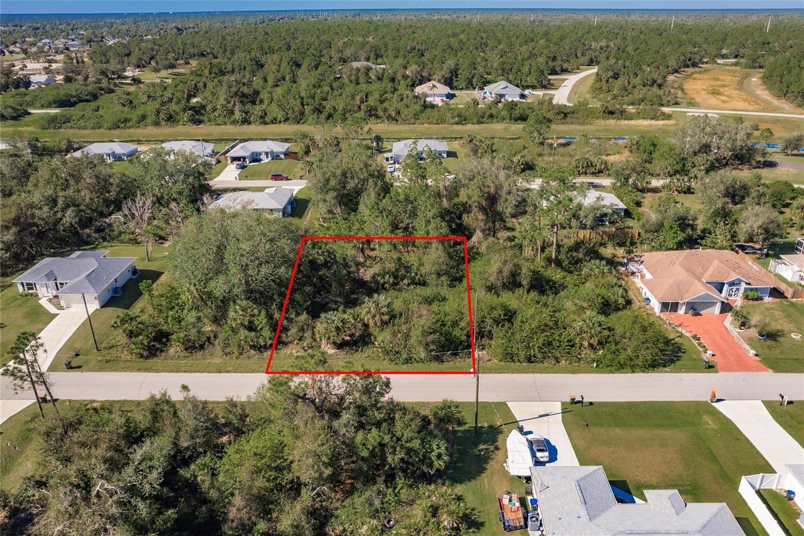Exciting opportunity to own a prime lot in the rapidly growing area of North Port! This .24-acre parcel is situated in a highly desirable location, free from flood zone insurance requirements and not within a scrub jay zone. Perfect for building your dream home or investing in a thriving community. Don't miss out on this fantastic chance to be part of North Port's future!"