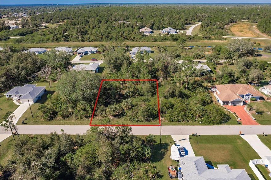 Exciting opportunity to own a prime lot in the rapidly growing area of North Port! This .24-acre parcel is situated in a highly desirable location, free from flood zone insurance requirements and not within a scrub jay zone. Perfect for building your dream home or investing in a thriving community. Don't miss out on this fantastic chance to be part of North Port's future!"