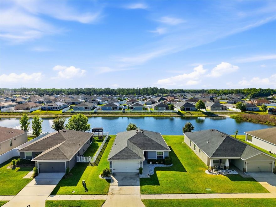 A Waterfront Retreat in Zephyrhills! Welcome to 6872 Gideon Circle. This 3-bedroom, 2-bath home offers a peaceful waterfront view in the heart of Zephyrhills.

The home features a functional 1,534-square-foot floor plan designed for easy living. The open-concept layout makes the space feel bright and airy, whether you are hosting a busy family dinner or enjoying a quiet evening. The kitchen island is the heart of the home, providing the perfect space for morning coffee, homework sessions, or chatting while you prepare a meal. All of the appliances have been upgraded since construction - Refrigerator 2024; Washer, Dryer, Dishwasher, Stove 2025. This terrific home also features in-wall integrated pest control!

The highlight of this property is the backyard. You have direct access to beautiful pond views that serve as a serene backdrop for your day. Living here also means you have access to excellent community amenities, including a resort-style pool, dog park, playground and park area .

This home is fresh, comfortable, and ready for its next chapter. It is a turnkey property that offers a great lifestyle. Let me know when you are ready to take a tour.