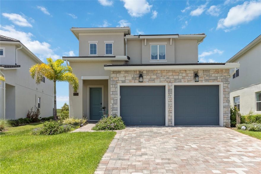 $40,000 Sports Membership included as part of this purchase! Golf View Designer Home with amazing sunsets *** Experience luxury living in the prestigious, guard-gated community of Bella Collina with this stunning 4-bedroom, 3.5-bathroom Milan floor plan home, offering over 2,800 square feet of refined space. Perfectly positioned on the golf course, the home boasts expansive windows that flood the interior with natural light and showcase breathtaking views of the fairways. The open-concept design features a gourmet kitchen complete with premium cabinetry, high-end stainless steel appliances, a natural gas cooktop, and a striking waterfall island—ideal for entertaining.

The spacious downstairs primary suite is a private retreat, highlighted by a spa-like bathroom with a freestanding soaking tub, dual shower heads, and a walk-in shower. Additional highlights include a covered lanai pre-plumbed for a summer kitchen, perfect for indoor-outdoor living.

As a resident of Bella Collina, you’ll enjoy access to an exclusive suite of resort-style amenities, including an 18-hole championship golf course designed by Sir Nick Faldo, a state-of-the-art fitness center, tennis and pickleball courts, a luxurious full-service spa, and two on-site restaurants. Conveniently located near the Florida Turnpike and FL-429, this home offers easy access to Disney Parks, upscale shopping, dining, entertainment, and major medical facilities. With 24-hour security, world-class amenities, and a one-of-a-kind lifestyle, this is Central Florida living at its finest.