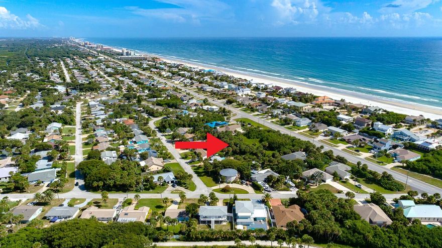 Rare opportunity to own one of the largest vacant beachside lots still available. Large 75' feet frontage X 177' feet deep lot is ready to build and accommodate the vision of your new home with ample room for multi-car garage and pool. This lot is just 1000' feet from the Watts Dr./Van Kleeck Dr. Beach Walkover, and 1300' feet until your toes touch the sand of the NO DRIVE beach. This location and opportunity are truly rare - don't' miss out!; Cleared: Partial ;Water: Available at Site