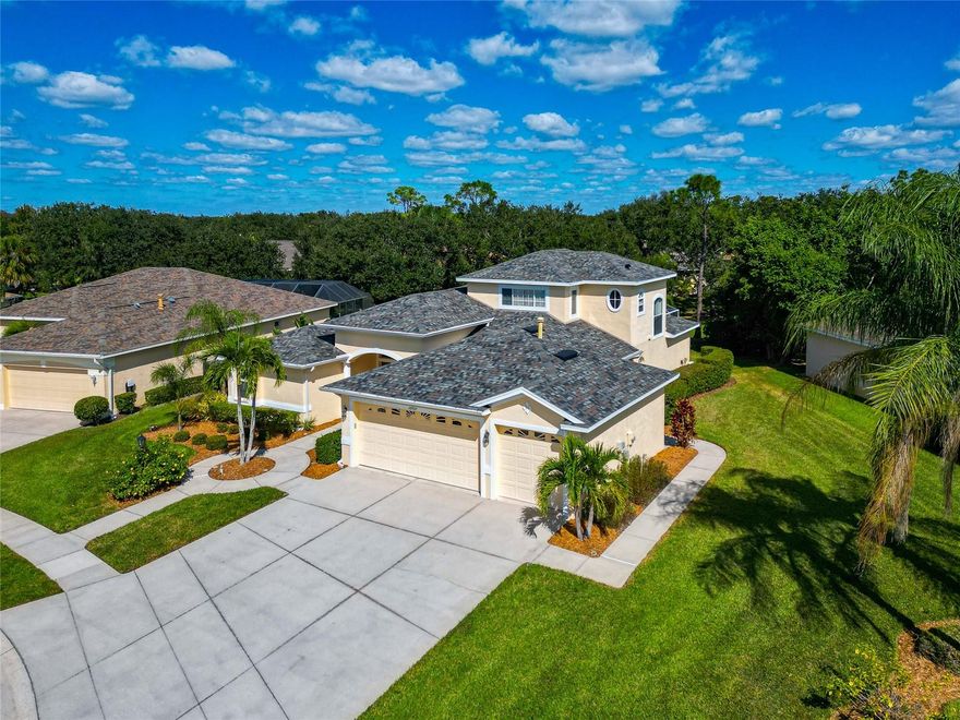 Within the established Riverwalk community of Lakewood Ranch, this beautifully maintained five-bedroom, three-bath pool home with a three-car garage offers the space, updates, and functionality buyers continue to look for. Owned and carefully maintained by the original owner, the property blends a flexible floorplan with major system improvements and smart-home convenience.

Inside, the layout provides room for both everyday living and guests, with multiple bedrooms and flexible spaces ideal for families, visitors, or a home office setup. The kitchen has been updated with quartz countertops, stainless steel appliances, and a natural gas range, while the living areas open seamlessly to the screened lanai and private pool area, creating an easy indoor-outdoor lifestyle.

Recent improvements add significant value and peace of mind, including a newer roof, newer AC system with smart thermostat controls, freshly painted exterior, new gutters, updated ADT security system with touchscreen panels and phone app access, new garage door opener with quiet belt drive, keypad, and smartphone controls, plus a new pool skimmer and pool motor replaced approximately three years ago.

One of the standout features is the oversized three-car garage with an 8-foot-high and 18-foot-wide opening, offering rare flexibility for larger vehicles, storage, recreational equipment, or a boat.

Riverwalk is known for its mature landscaping, scenic trails, low HOA fees, and convenient location near Lakewood Ranch Main Street, UTC shopping and dining, top-rated schools, medical facilities, I-75, Sarasota-Bradenton International Airport, and the Gulf Coast beaches.

Well maintained, extensively updated, and move-in ready, this is the kind of home buyers wait for in one of Lakewood Ranch’s most established neighborhoods.