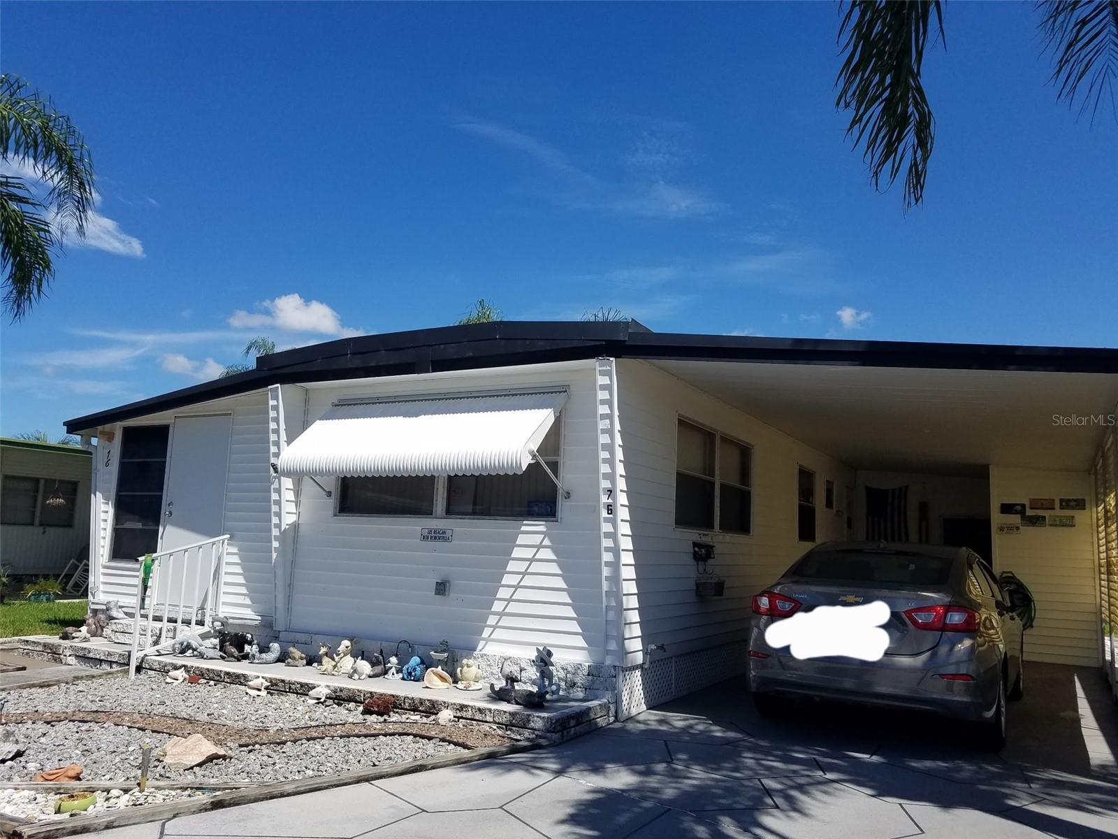 Welcome to Boca Ciega Mobile Home Park, a highly desirable 55+ homeowner owned complex. Listings are rare in this park. The low monthly fee includes water/sewer, trash, grounds/pool maintenance, & exterior pest control. Each owner owns a share of the park (co-op) approx. $40,000, included in sale price. The park is beautifully maintained and features a clubhouse, heated pool, shuffleboard. This unit is a one bedroom single-wide, with 20' x 8' heated/cooled bonus room, which could be a second bedroom, additionally a large carport, shed and Florida room. Newer stamped concrete driveway. All appliances stay. Unit is being sold "as-is", cash only, no financing contingencies. Park is conveniently located and just 4 miles to gulf beaches. Can be rented, used as full time home or part time get away. Sorry, no pet ownership allowed at this park. Roof installed in 2023 and HVAC 2014. Needs some cosmetics but move in ready now.