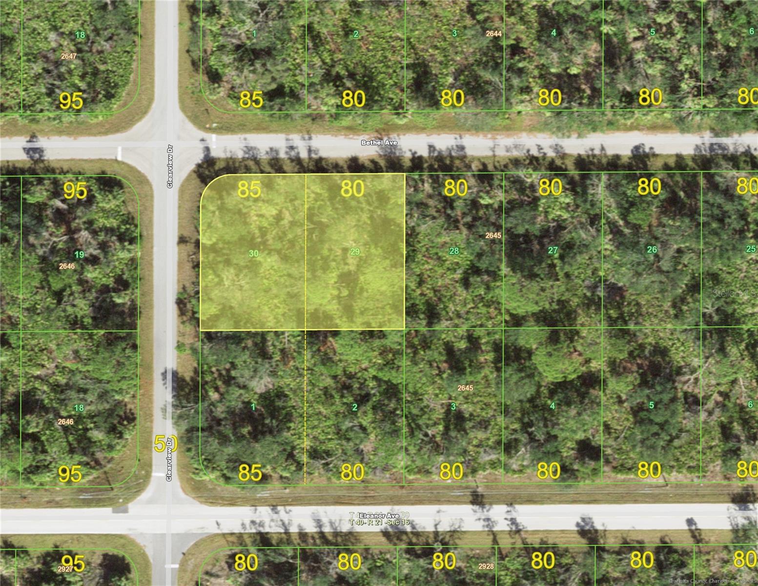 This spacious, DOUBLE CORNER lot (almost 1/2 acre) is the place you'll want to build your new home or invest in for the future! Located in an area of Northwest Port Charlotte where there are many new homes being constructed. No HOA or Deed restrictions allow you to design your home with very few limitations. Electricity is nearby. This lot is just minutes from shopping, restaurants, golf, fishing, boat ramps and medical facilities with easy access to US-41 and I-75. The beaches on Manasota Key and Boca Grande are within 1/12 hour. This is a great opportunity for builders, investors or future homeowners.