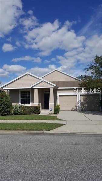 Beautiful one-story home in Lake Nona! 4 bedrooms, 2 baths with 1908 sf! Screened porch looks out to lovely pond. Excellent location! Convenient to 417, Orlando airport, Medical City, USTA facility and much more! Equal Opportunity Housing.