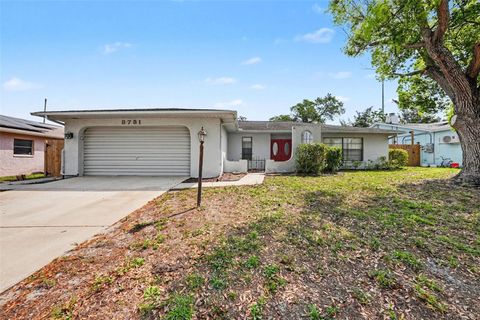 Photo of 8731 Woodcrest Drive, Port Richey, FL 34668 (MLS # TB8490789)