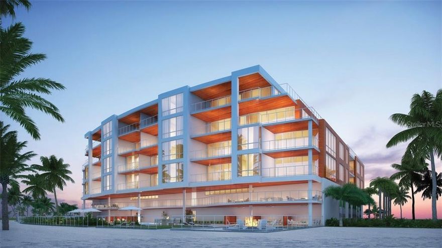 Pre-Construction. To be built. Introducing TEN35 SEASIDE. Located directly on the sands of world-renowned Siesta Key Beach, TEN35 SEASIDE brings a new level of luxury to Siesta Key, showcasing the natural beauty of our island while offering gracious residences with the very best of beachside living. This coveted top floor, gulf view, three bedroom, three bath residence presents the pinnacle of modern architecture and thoughtfully appointed luxury. Walls of glass, open flowing interiors and an expansive terrace will delight owners with world-class views of the sea, sand, and endless sky. Gracious appointments include porcelain wood-look tile floors, premium cabinetry, top of the line appliances and a spacious master suite with spa-like bath. Additionally, owners will enjoy a fitness center, Gulf front fire pit, pool, spa, grills, cabanas, and spacious entertainment terrace overlooking the pool deck and beach. Offering the perfect combination of luxury and family-oriented functionality, this residence will allow residents to recharge and unwind in a truly incomparable setting; while providing the perfect getaway for generations to come. Call today to schedule your private introduction to this unrivaled new property on Siesta Key Beach.