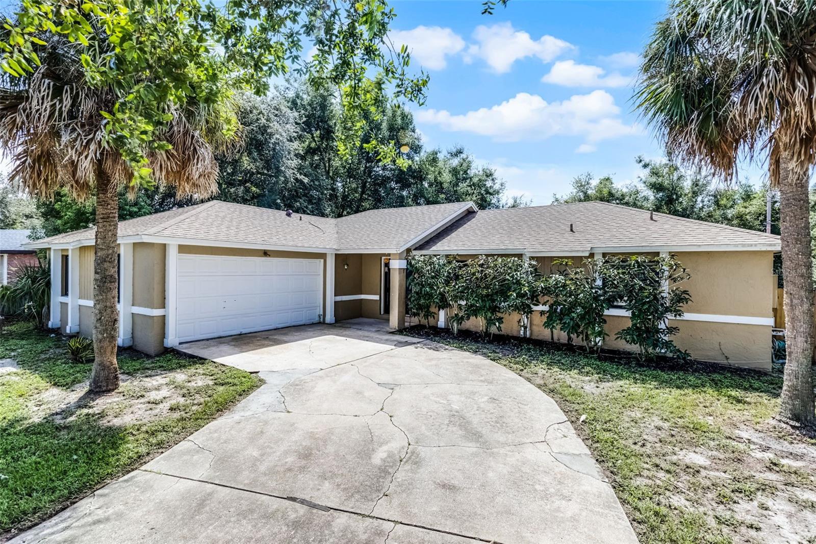 One or more photo(s) has been virtually staged. Sophisticated style meets everyday comfort in this beautifully updated 3-bedroom, 2-bath home tucked away in a quiet Deltona subdivision. Sitting on a generous 1/3-acre lot, it offers both privacy and tranquility—while still being perfectly situated between Daytona Beach and downtown Orlando.
Step inside to a bright, open living space with vaulted ceilings that create an airy, inviting feel. The updated kitchen features custom cabinetry, stainless steel appliances, and a breakfast bar overlooking a versatile dining area that can also serve as a secondary living space. This flexible layout offers just enough separation for optimal flow and functionality.
The primary suite is a true retreat, complete with a stylish en-suite bath and a spacious walk-in shower. A split-bedroom floor plan provides added privacy, with both bathrooms tastefully renovated to include granite counters and oversized tiled walk-in showers.
Recent updates ensure peace of mind, including fresh interior paint (2025), a new HVAC system (2024), a newer roof (2020), and a hot water heater (2018). The oversized two-car garage provides extra storage for all your gear.
Outdoor enthusiasts will love the proximity to Lake Monroe’s newly improved community boat ramp—just 1.5 miles away—featuring two floating docks, picnic areas, and expanded parking. Also nearby is Green Springs Park, where you can enjoy scenic trails, overlooks, a playground, and shaded pavilions.
This is more than a home—it’s a lifestyle, offering modern updates, a peaceful setting, and quick access to both nature and city life.
