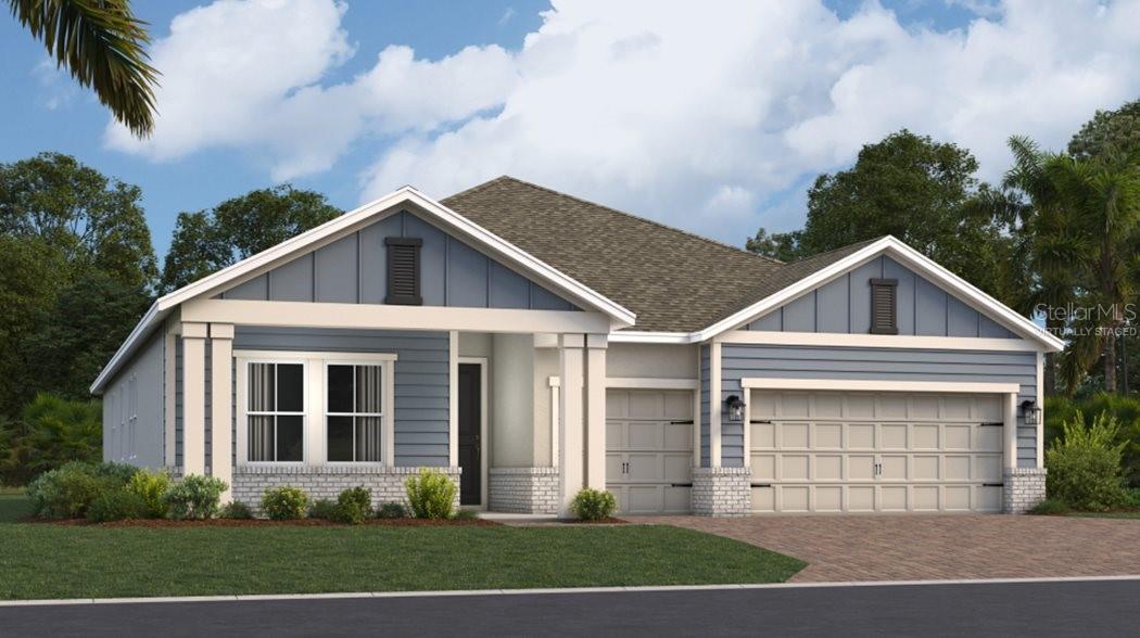 Under Construction. This new single-story Largo II design combines modern comfort and style. An open-plan layout connects the kitchen, family room and the casual and formal dining spaces together to promote everyday living, while nearby are sliding glass doors to an intimate lanai. The lavish owner’s suite with a spa-style bathroom and the three secondary bedrooms are situated on opposite sides of the home for enhanced privacy. Every home comes with Lennar’s Everything’s Included® promise, which includes new appliances as well as quartz countertops, blinds, and more in the price of your home. Residents enjoy a relaxing resort style swimming pool, Clubhouse and playground. Enjoy DeBary and nearby nature reserves and parks like Gemini Springs Park for hours of outdoor recreation. With the nearby Sunrail Station, even more is at your fingertips. DeBary is the gateway to southwestern Volusia County, with direct access to I-4 and U.S. Highway 17/92 and serves as a corridor between Orlando, Sanford, and Daytona Beach. It’s what you have been waiting for book at appointment to visit the much anticipated “Rivington”!