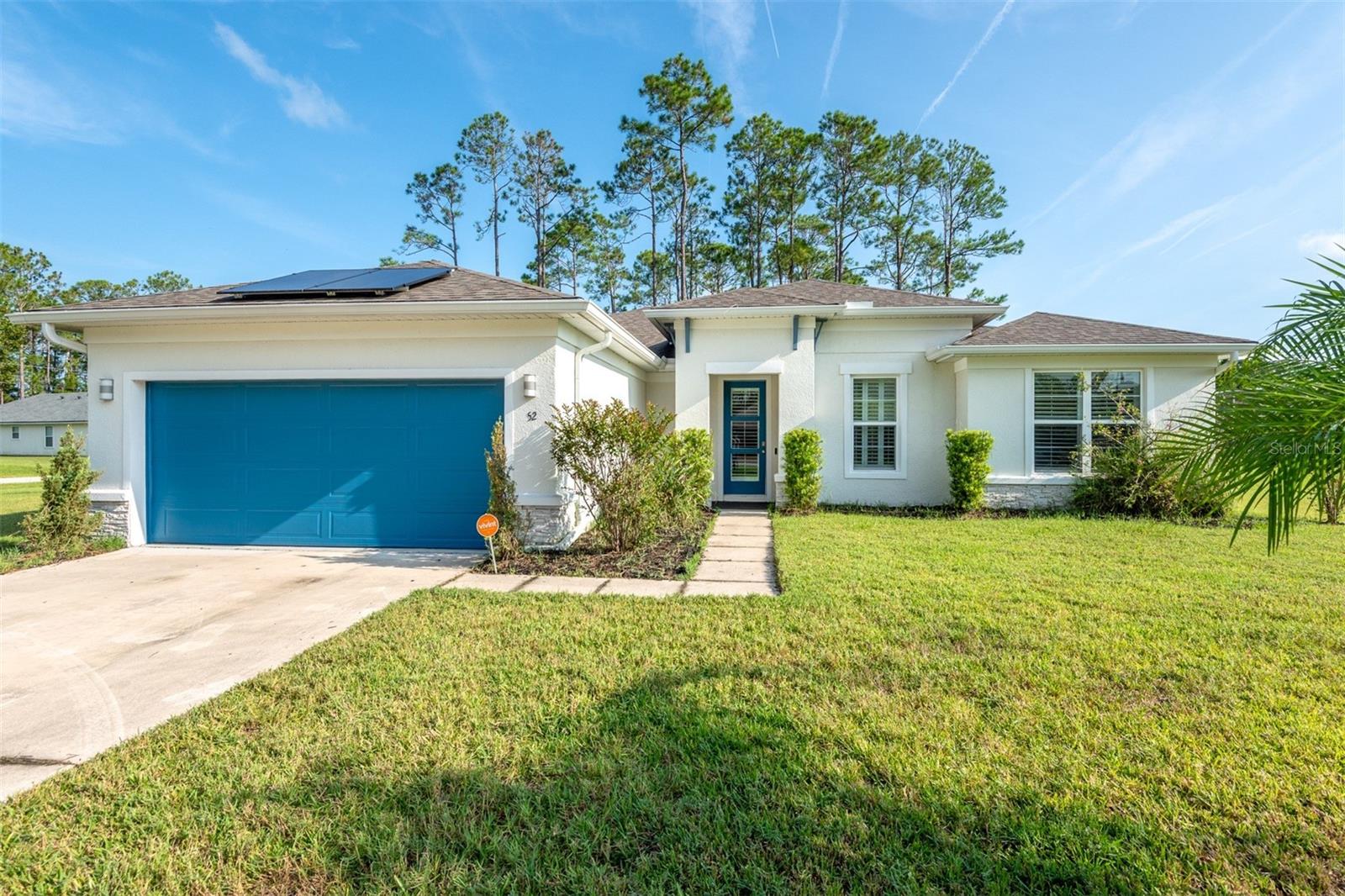 Welcome to 52 Robinson Dr, a beautifully maintained 4-bedroom, 2-bath home located on a desirable corner lot. Built in 2020 and still feeling like new, this 1,700+ sq ft residence offers modern design, thoughtful layout, and move-in-ready convenience.
Step inside to a bright and stylish interior featuring a crisp white and grey color palette, complemented by quartz countertops and white cabinetry throughout. The open-concept kitchen flows seamlessly into the spacious great room—perfect for entertaining or relaxing with family. Enjoy stainless steel appliances including a slide-in range, built-in microwave, refrigerator, and dishwasher.
Function meets style with a separate laundry room just off the kitchen, offering two pantries for extra storage. The split bedroom layout includes three generously sized guest bedrooms and a full guest bath. Each room is enhanced with custom white shutters on every window, adding charm and privacy.
The home also features a two-car garage, low-maintenance landscaping, and a prime location close to local shopping and the elementary school. A few of the photos have been virtually staged.
Don’t miss this incredible opportunity—priced to sell and ready for its next chapter!