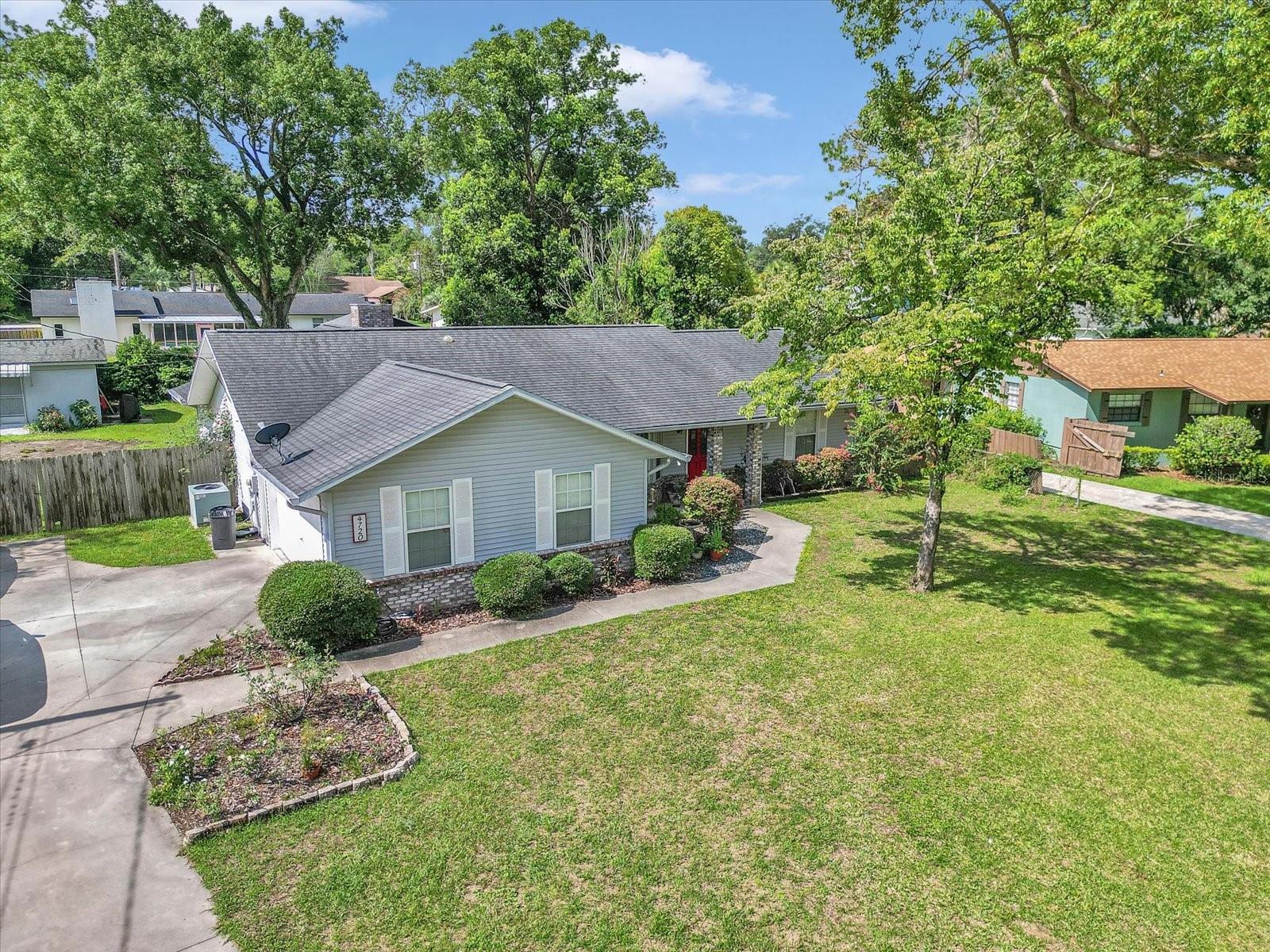 This meticulously maintained 3-bedroom, 2-bath home offers 1,830 square feet of upgraded and thoughtfully designed living space and sits on a beautifully landscaped .38-acre lot in one of Ocala’s most established neighborhoods. With its clean lines, tasteful upgrades, and peaceful surroundings, this property is the perfect blend of comfort and quality.
The heart of the home is a well-appointed kitchen featuring granite countertops, ample cabinet space, and a seamless connection to both the dining and living areas—ideal for everyday living and effortless entertaining. A spacious primary suite offers a quiet retreat, complete with a private en suite bath and generous closet space.
The additional bedrooms and den are comfortably sized and flexible enough to accommodate guests, a home office, or family needs. Throughout the home, large windows invite in natural light, enhancing the sense of space and warmth.
Outside, the manicured lawn and mature landscaping create an inviting outdoor setting. A concrete block shed with full electrical service adds valuable utility—perfect for a small workshop or storage.
Located in a quiet, well-kept community with convenient access to local schools, shopping, and amenities, this property offers both privacy and proximity. It’s a fantastic opportunity to own a home that’s been cared for with intention and designed for lasting comfort.
Located in the heart of Central Florida you're also never too far from natural springs, hiking and biking trails, amusement parks, and the gorgeous beaches along the coast.
Schedule a personal showing with your trusted local real estate consultant today!