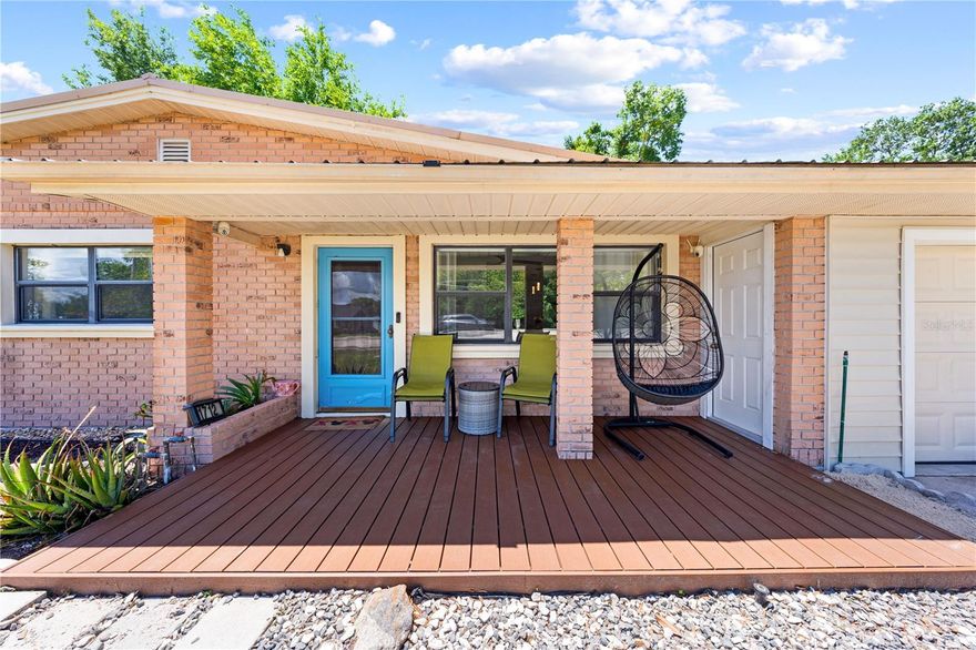 Come check out YOUR new home with a NEW METAL ROOF! A charming Home in the HEART of Kissimmee. This three bedroom has so much character and a beautiful fully remodeled kitchen made for gathering. All new laminate flooring in common areas make this modern home look fresh and clean. The enclosed back porch adds square footage as well as any Baker’s dream with a baking area that includes a double oven. The garage features a separate storage room with a washer and dryer. The large backyard provides a lot of space for entertainment and/or privacy. Make your appointment today to come check it out.