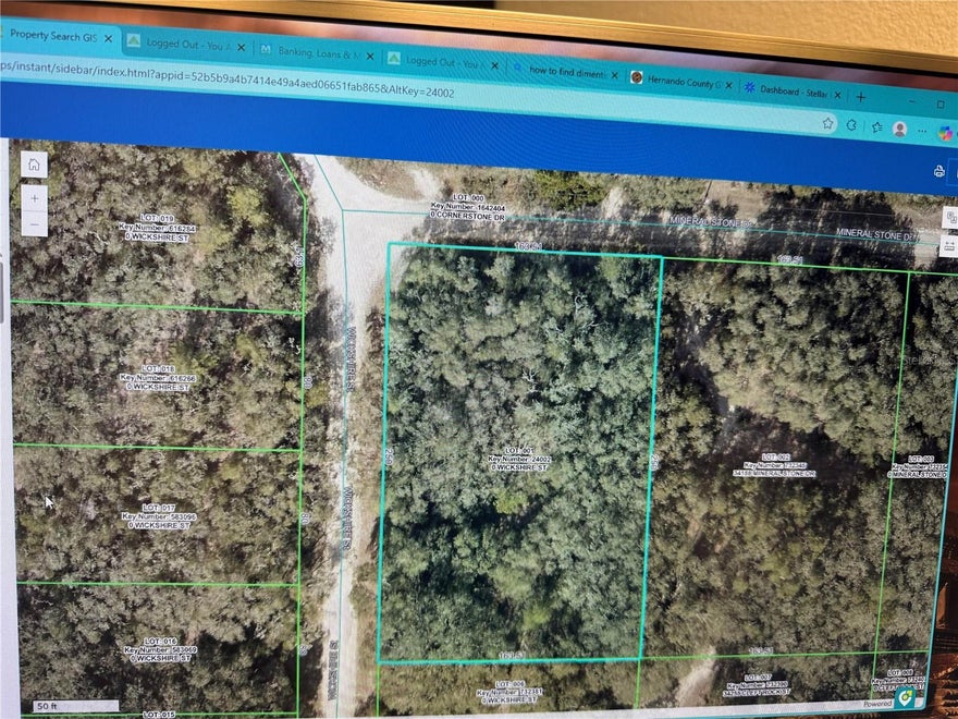 Almost one full acre in the highly sought-after Ridge Manor Estate! This oversized corner lot offers extra space for living, privacy, and recreation all at once. Bring your vision — whether you want room to farm, ride, garden, or simply spread out, this property gives you the freedom to create the lifestyle you want.
The land is zoned residential, easy to clear, and ready for your future homesite. Electric is nearby, and the location provides quick access to everything you need:
Minutes to I-75 and SR-50
Close to Withlacoochee State Forest for hiking, biking, and outdoor fun
Short drive to Brooksville, Dade City, and Spring Hill
Whether you're ready to build now or planning for the future, this parcel offers space, privacy, and long-term value in a growing area of Hernando County. A rare opportunity to own nearly an acre in a peaceful, no-HOA community.