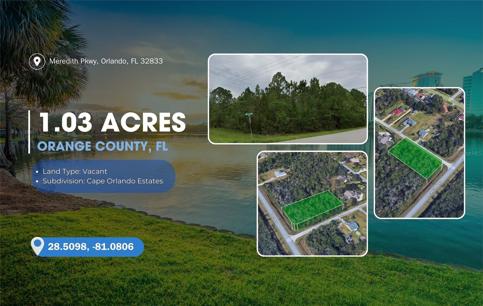 CAPE ORLANDO ESTATES - Land