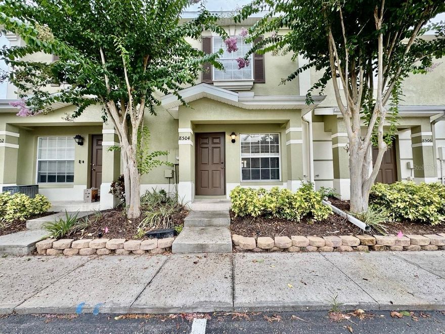 Welcome to this beautifully maintained townhouse located in the desirable gated community of The Hammocks in Wesley Chapel. This spacious 2-bedroom, 2.5-bath home features an open and airy floorplan with luxury vinyl flooring throughout, offering a warm and inviting atmosphere. The dream kitchen is perfect for any home chef, complete with sleek stainless-steel appliances, elegant granite countertops, and ample cabinetry for all your storage needs. The generous living and dining areas flow seamlessly, making it ideal for both everyday living and entertaining. The primary suite boasts a private en-suite bathroom, providing a comfortable and peaceful retreat. Step outside to the screened-in patio perfect for enjoying Floridas beautiful weather or hosting outdoor gatherings. Community amenities include a sparkling pool, a fully equipped fitness center, and one reserved parking spot for your convenience. Located close to top-rated schools, shopping, dining, and major highways, this home offers both comfort and convenience in one of Wesley Chapels most sought-after locations. Dont miss your chance to rent this beautiful home in a vibrant, amenity-rich community! In addition to the advertised base rent, all residents are enrolled in the Resident Benefits Package (RBP) for $50.00/month which includes HVAC air filter delivery, credit building to help boost your credit score with timely rent payments, utility concierge service making utility connection a breeze during your move-in, and much more! More details upon application. Pets welcome, no aggressive breeds. Trash and sewer are included in rent. Vacant and Available now!