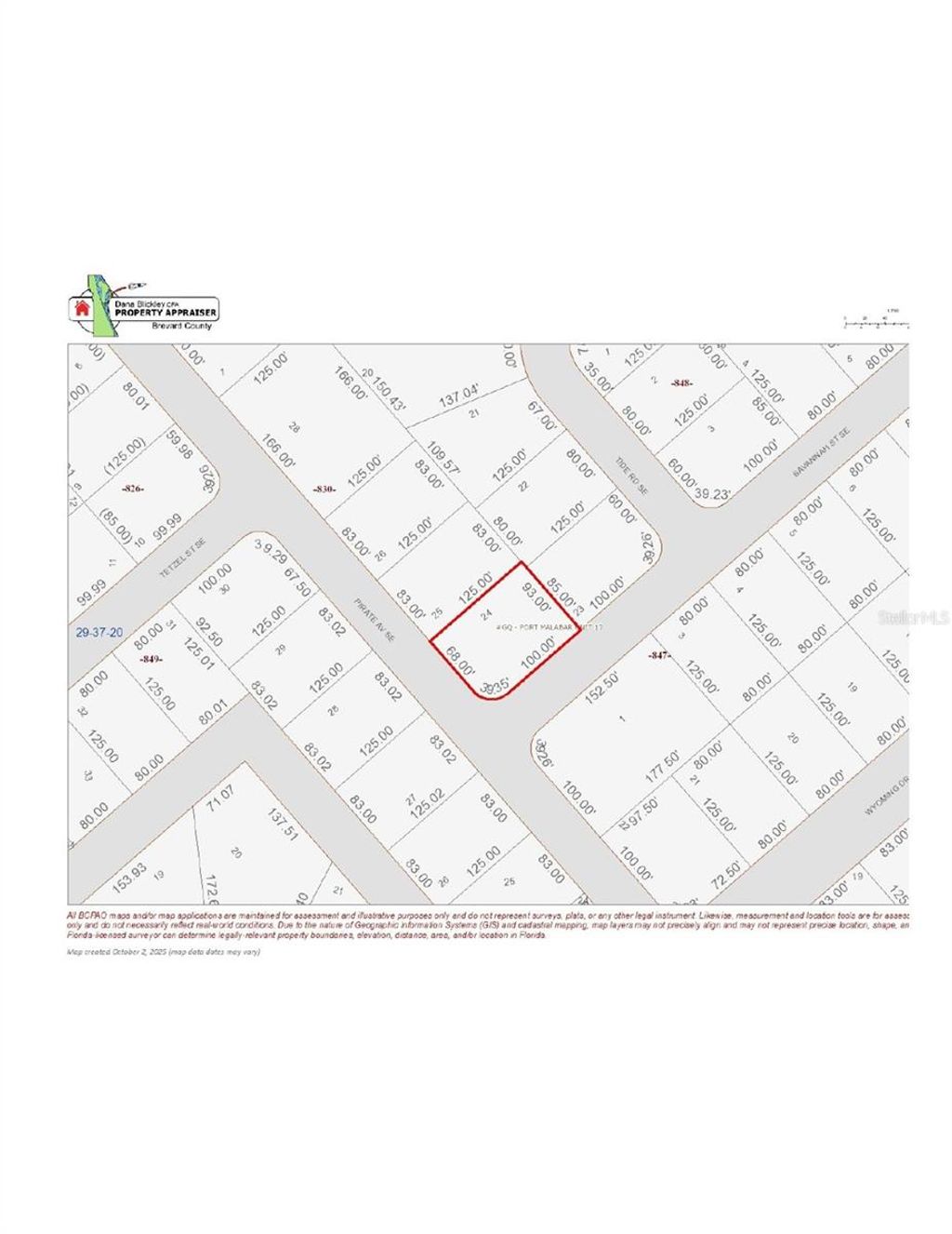 Photo of 00 Corner Of Pirate Ave &amp; Savannah St, Palm Bay, FL 32909 (MLS # O6349503)