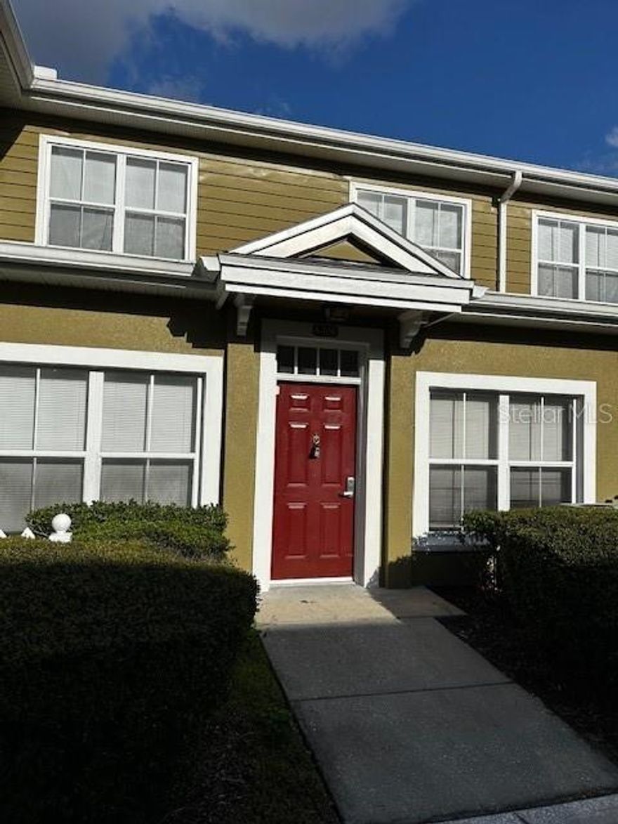 Welcome to Seven Dwarfs Community and your new two-story townhouse-style condominium. This 3-bedroom, 2-bathroom home can be used as a primary residence, vacation home, or investment property. Offering both short-term and long-term rental opportunities, this home is ideally located just minutes from Disney World, Universal, and other world-class attractions. Nestled within a 24-hour gated community, this home provides security and access to resort-style amenities, including a clubhouse, waterfront swimming pool, tennis courts, playgrounds and more. With its unbeatable location near Orlando’s top attractions, easy access to shopping and dining, and its 24 hour guard gated security.  Hurry and schedule your showing in one of Kissimmee’s most desirable communities!