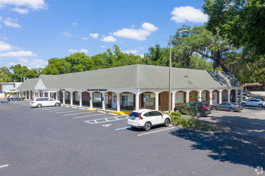 Location, Location, Location! This large space is perfect for a business who wants to be right in the heart of the Brandon business district.  Close to SR 60, lots of traffic and exposure.
