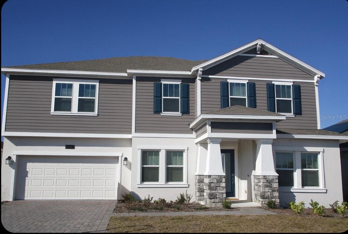 LAKEFRONT LUXURY IN SUNBRIDGE! This exceptional 5-bedroom, 5-parking home (including a 3-car garage) sits on a premium lakefront lot in the sought-after community of Bridgewalk at Sunbridge, just minutes from Lake Nona. With expansive water views, a modern open layout, and luxury finishes throughout, this home offers the perfect blend of space, elegance, and location. Several bedrooms feature direct lake views, and the chef’s kitchen is equipped with quartz countertops, stainless steel appliances, and designer cabinetry. Enjoy stunning sunsets from your covered patio or design your dream backyard oasis on one of the best lots in the neighborhood. Located in a fast-growing, master-planned community with future retail, nature trails, and resort-style amenities, and with easy access to Lake Nona’s Medical City and Orlando International Airport. Showings begin at the end of the month — reserve your tour now before this rare opportunity is gone!
MORE PICTURES COMING