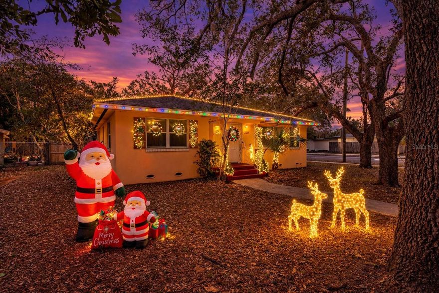 Nestled in the heart of the highly sought-after Jungle neighborhood, this fully renovated home offers a flexible floor plan that blends modern upgrades with classic Florida charm. Set among brick-lined streets, mature landscaping, and iconic free-roaming peacocks, the home features original oak hardwood floors and a bright, open-concept layout filled with natural light.
The residence includes three traditional interior bedrooms, plus a separate flex room that may be used as a second living area, home office, guest suite, or optional fourth bedroom. The flex room includes direct backyard access, a walk-in closet, and access to a beautifully updated bathroom featuring a clawfoot tub and separate walk-in shower—ideal for guests or tenants seeking added flexibility.
The second bathroom features a tub/shower combination with updated finishes and thoughtful storage.
The chef’s kitchen is equipped with stainless steel appliances, custom butcher-block countertops, and ample workspace—perfect for everyday living or entertaining. Additional upgrades include hurricane-rated windows, smart thermostat, fresh interior and exterior paint, Floridian shutters, on-site laundry, and a one-car garage.  Pets are welcome, with a nearby pet park and community garden just minutes away, making this an ideal home for pet lovers. Open parking is available at the rear of the property, with the potential for a future circular driveway for additional convenience.   While Park Street provides convenient access to the Intracoastal Waterway and nearby boat ramps, the property is located in a non-flood zone, offering added peace of mind. Positioned on a well-known corner lot with mature landscaping, the home enjoys a vibrant neighborhood setting and easy access in all directions.
Residents enjoy proximity to nearby parks and trails, pickleball courts at Walter Fuller Park, fishing at the Walter Fuller pier, the Pinellas Trail, Jungle Prada Park with Gulf-access boat ramps, local beaches, and downtown St. Petersburg—just minutes away.
A rare opportunity to rent a thoughtfully updated home in one of St. Pete’s most charming neighborhoods.