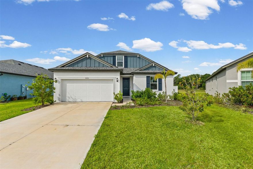 Better than new construction! This highly updated, turnkey masterpiece in the ideally located subdivision of Imperial Lakes offers maximum luxury without the wait, absolutely NO CDD fees, and the peace of mind of being situated in a no-flood zone. Nestled on an oversized, fully fenced lot with zero backyard neighbors, the property sits quietly off the south side of Moccasin Wallow Golf Club. The owner spared no expense on premium upgrades, starting with hurricane impact windows and doors throughout the entire home. Inside, the gourmet kitchen is a chef’s dream, featuring a natural gas range, double oven, vented range hood, quartz countertops, a custom backsplash, and designer cabinetry. High-end finishes elevate every corner, including oak stairs, premium tile flooring, upgraded baseboards, custom light fixtures, sleek hardware, raised vanities, and a frameless glass shower door. The home is completely modernized for efficiency and tech, boasting a natural gas water heater and dryer hookups alongside comprehensive pre-wiring for high-speed internet, surround sound speakers, and a security system. Location is everything, offering seamless access to I-75, a short walk or drive to the Publix, restaurants, and coffee shops just outside the community entrance, and close proximity to the upcoming hospital. Enjoy the ultimate blend of style, security, and convenience in an area primed for tremendous growth!