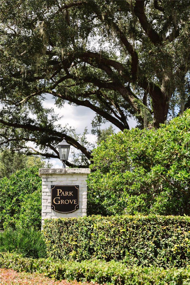 PARK GROVE - Residential