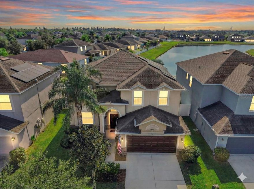 Get ready to fall in love with this spectacular Ruskin residence, beautifully situated in an exclusive gated community where resort-style amenities make every day feel like a vacation. This isn’t just a home; it’s a full lifestyle upgrade that practically pays for itself. With a fully paid-off solar energy system, you can wave goodbye to soaring utility bills and enjoy peace of mind with meaningful energy savings month after month.

 

Step inside and prepare to be impressed by the sheer size and thoughtful design of this home. You’ll find six generously sized bedrooms, giving everyone their own private retreat. Three full bathrooms ensure that guests and family members alike have plenty of space and comfort. The flexible layout even offers the potential for a first-floor primary suite, making it easy to adapt the home to your changing needs.

 

At the heart of the home, the kitchen stands out with exceptional functionality and abundant storage, ready to support everything from quiet weeknight dinners to your biggest holiday gatherings. Two inviting living areas provide plenty of room for entertaining or simply relaxing after a long day.

 

Upstairs, the owner’s sanctuary is truly breathtaking. The oversized primary suite features dual walk-in closets so spacious you’ll never have to argue for hanger space again. Thoughtful storage solutions appear throughout the home, ensuring every corner feels intentional and organized.

 

The magic continues outdoors. Your private backyard oasis features a sparkling pool overlooking serene lake views, offering a perfect backdrop for barbecues, family gatherings, or peaceful sunset moments. This is Florida living at its finest.

 

Finally, the location couldn’t be more convenient. Quick access to major travel routes makes commuting easy and places the best of Tampa Bay right within reach.

 

This is the dream home you’ve been waiting for - inviting, impressive, and ready to welcome its next chapter