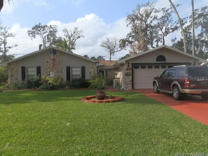 *Now accepting back up offers!WONDERFUL LARGE 3 BEDROOM FAMILY HOME ON A WELL MAINTAINED LOT WITH GORGEOUS LANDSCAPING. THIS BEAUTIFUL CUSTOM BUILT HOME WITH COURT YARD TYPE ENTRANCE ALSO INCLUDES  A LARGE STONE FIREPLACE,CEDAR BEAMS IN LIVING ROOM, BUILT IN POOL THAT IS FENCED AND PRIVATE, XTRA LARGE LAUNDRY ROOM AND HUGE BEDROOMS ( NOTE SIZES), DETACHED GARAGE AND LOTS OF ROOM FOR ENTERTAINING REMODELED KITCHEN IN 2015. A MUST SEE. ;Water: City