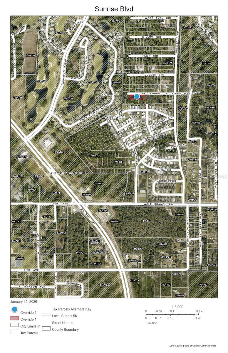 DORA PINES SUB - Land