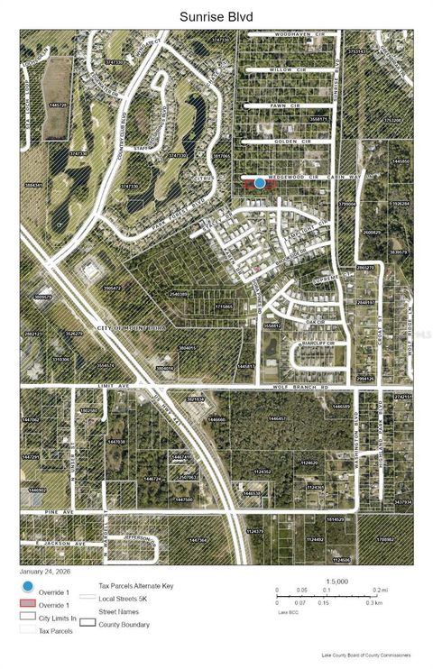 SUNRISE BOULEVARD MOUNT DORA FL 32757