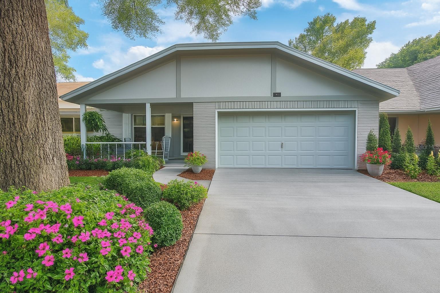 One or more photo(s) has been virtually staged. Welcome to this beautifully maintained Bostonian model 2-bedroom, 2-bathroom villa nestled in the highly desirable 55+ community of On Top of the World in Ocala. Situated on a charming tree-lined street, this home offers comfort, convenience, and resort-style living.
Step inside to find a bright, open kitchen featuring stainless steel appliances and plenty of space for cooking and entertaining. The living areas flow seamlessly into the sunroom, which is tiled, equipped with a ceiling fan, and cooled with its own AC—perfect for relaxing year-round. Enjoy your mornings on the front patio, sipping coffee while bird-watching and soaking in the peaceful surroundings.
Additional highlights include:
Washer and dryer in the garage with utility sink (convey with the home)
New AC replaced May 2025
Gated community for added peace of mind
Living in On Top of the World means access to world-class amenities, including multiple clubhouses, fitness centers, golf courses, swimming pools, tennis and pickleball courts, walking trails, dog parks, and a full calendar of clubs and social activities. Located in Ocala, you’ll also be close to shopping, dining, medical facilities, and cultural attractions.
Don’t miss your chance to enjoy the active, carefree lifestyle this community is known for. Schedule your private showing today and make this villa your next home! (One or more photos may have been digitally enhanced).