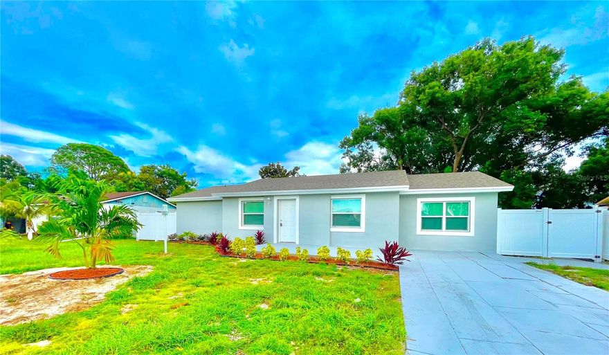 **SPECIAL BUY for a Lucky Family or Investor ** Great Income possibility! Completely Renovated 3 bedroom 2 bath fenced home with over 1,700 square feet! Home features a Florida Room that could be used as an entertainment area, office, or easily converted to a 4th bedroom or full rental suite. The 3rd bedroom also has its own private entrance making it perfect for a rental, guest room, or in law. Kitchen offers New Stainless Steel Appliances, New Granite Counter tops, & New Cabinets. Home also features Newer Roof, New AC Unit, New Electrical, New Plumbing, New Light Fixtures, New Ceiling Fans, New Laminate Flooring throughout, New Baseboards, New Doors, New Water Heater, New Stucco, New Landscaping, Fresh paint inside & out and much more. NO HOA, so feel free to park your Boat or RV! Conveniently located near schools, shopping centers, major roads, attractions, Florida Turnpike, 417 Expressway, minutes away from MCO Airport, and much more. WON'T LAST LONG, MAKE AN OFFER TODAY!