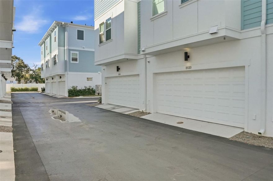 Welcome to Towns at Kenwood, a boutique townhome community one block from Central Avenue and minutes from Downtown St. Petersburg. Walk to restaurants, coffee shops, yoga studios, and entertainment right out your front door! This 3-bedroom, 3.5-bathroom townhome by David Weekley Homes features an open-concept layout, soaring ceilings, and large energy-efficient, hurricane-impact windows providing abundant natural light. The Owner’s Retreat includes a walk-in closet and en-suite bathroom with a double sink vanity. This townhome comes with a 2 car garage for plenty of storage room. The first floor offers a guest bedroom with a full bathroom, ideal for visitors or a home office. Homesite 5 is an interior unit with a functional flow between the kitchen, dining, and living areas. Located in one of St. Pete’s most walkable neighborhoods.