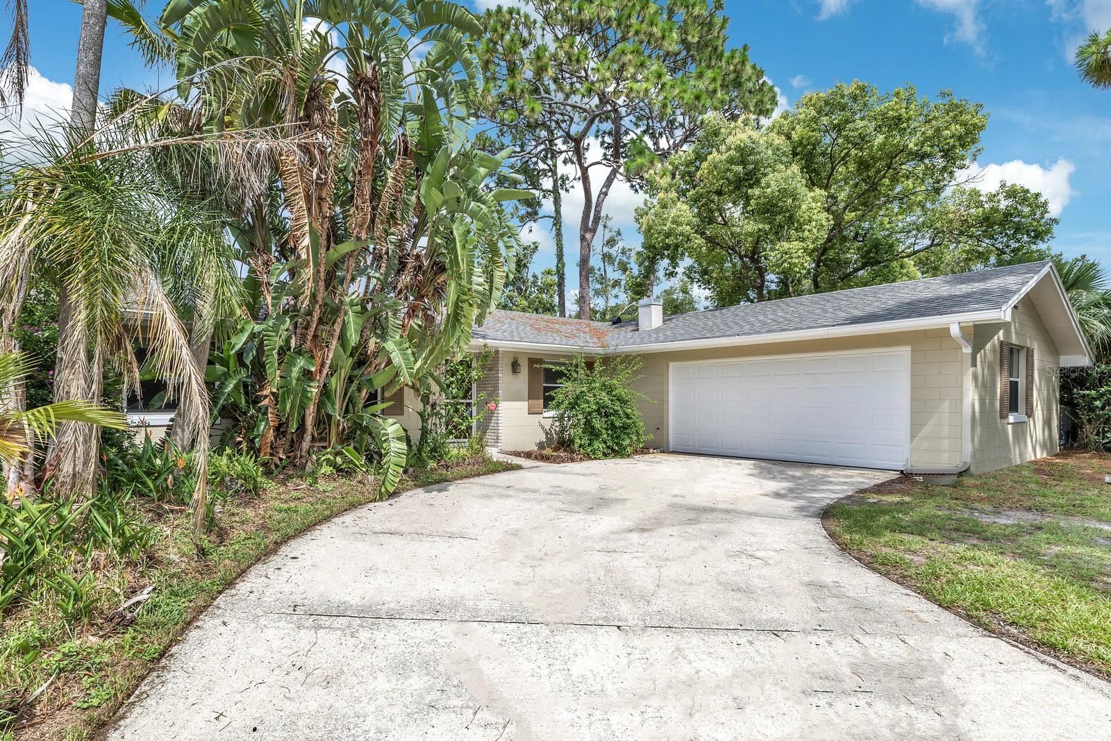 Pure Potential in Winter Park’s Eastbrook Community! Renovate or move-in, this is a great opportunity for an investor or homebuyer. Spacious 1,467 SF home with 3 bedrooms, 2 full baths, living & family room + a home office/den which could easily be converted into a 4th bedroom. New carpet in each bedroom. Fresh paint throughout. Attached 2-car garage with laundry. Custom built shed has plenty of room for storage and is ideal for an at-home workshop. Yard is partially fenced with a nice amount of green space. Home has been pre-inspected and owner completed all electrical repair recommendations. Roof 2019. Easy to show – schedule a property tour today.