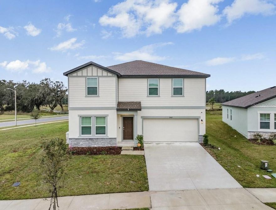Beautiful and nearly new 4-bedroom, 2-bath home built in 2023, located in the desirable Hidden Creek community of Zephyrhills. This home features a two-car garage, a fully fenced yard, and is situated directly across from the community pool, offering convenience and lifestyle appeal.The open layout provides comfortable living with modern finishes throughout. A security system is already installed for added peace of mind. The property is located in a non-flood zone and is approximately 15 minutes from local shops, dining, and businesses, making daily errands quick and easy. No pets permitted. No smoking allowed. First month’s rent and security deposit required. An excellent opportunity to enjoy a newer home in a growing community—schedule your showing today!