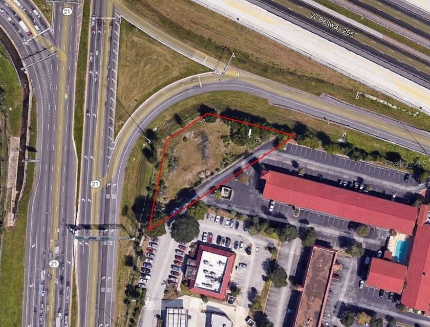Prime 0.66-acre commercial land zoned CCG-1, ideally positioned at the high-traffic intersection of I-295 and Blanding Boulevard. Offering exceptional visibility and accessibility, the site is suitable for retail, office, or service-oriented development.