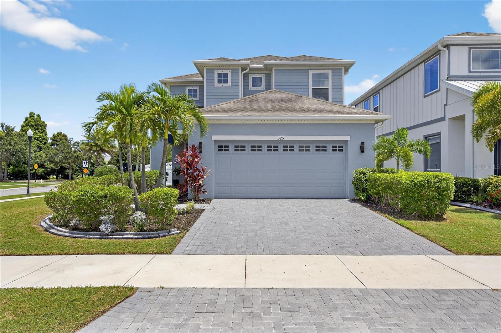 25 Shore Crab Way | 4 Bedrooms | 4 Bathrooms | 2,532 Sq Ft | Pool Home | Corner Lot
325 Shore Crab Way is a 4-bedroom, 4-bath, 2,532 sq ft pool home located on a corner lot in the gated waterfront community of Mirabay. Built by Park Square Homes, this Barcelona floorplan is designed for both comfort and style, with an open layout that flows seamlessly to the outdoor living space.
The backyard retreat features a sparkling pool with a sun shelf and water feature, perfect for cooling off, relaxing, or entertaining. Inside, the main floor offers a flexible space that can serve as an office or 5th bedroom, along with the living room, dining area, kitchen, and a private guest suite.
Upstairs, you’ll find the spacious primary bedroom with dual closets and an en-suite bath, along with a convenient laundry room, a versatile loft, and three additional bedrooms.
As a resident of Mirabay, you’ll enjoy access to a true resort-style community. Amenities include two pools, two clubhouses, a 24-hour fitness center, café, lounge, walking trails, playgrounds, basketball, tennis, and pickleball courts, plus watersports equipment available to borrow. The neighborhood is golf-cart friendly, and the waterfront setting means sunsets and breezes are part of everyday life.
If you’re searching for a home that blends laid-back Florida living with elevated design, 325 Shore Crab Way is ready to welcome you. Schedule your private showing today and see why Mirabay living is so sought after.
